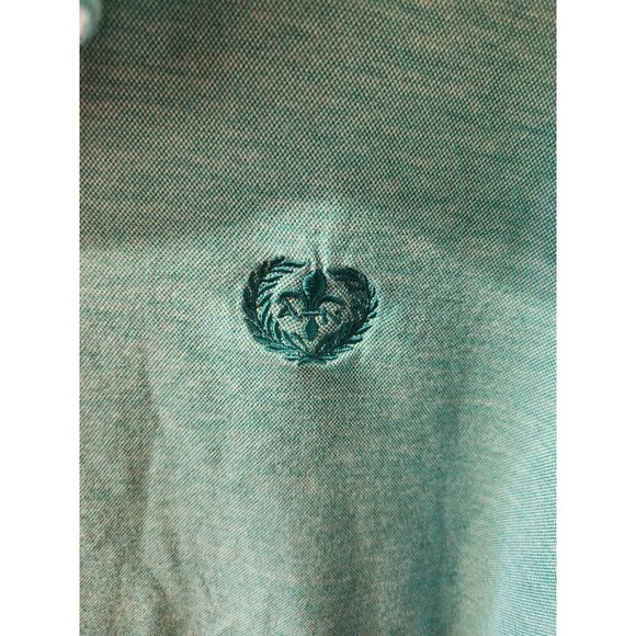 Au Noir Polo Size 6 Short Sleeve Turquoise - Picture 5 of 10